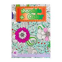 Xenos Kids kleurboek mandala - paars - 48 vellen