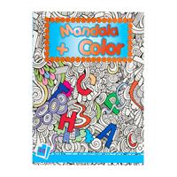 Xenos Kids kleurboek mandala - blauw - 48 vellen