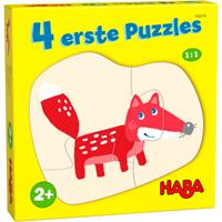 HABA Sales GmbH & Co. KG 4 erste Puzzles - Im Wald (Kinderpuzzle)