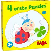 HABA Sales GmbH & Co. KG 4 erste Puzzles - Auf der Wiese (Kinderpuzzle)