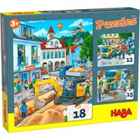 HABA Sales GmbH & Co. KG Puzzles In der Stadt (Kinderpuzzle)