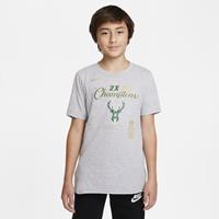 Nike Milwaukee Bucks  NBA-shirt voor kids - Grijs
