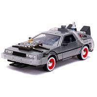 Jada Toys DeLorean Zeitmaschine Zurück in die Zukunft 3, Spielfahrzeug