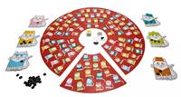 BS Toys kinderspel Poezen met Hoeden 60 cm karton rood
