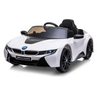 AsVIVA BMW I8 Spyder Coupe Kinder Elektroauto  EKC1 ferngesteuert weiß
