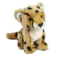 Ravensden Pluche knuffel dieren Cheetah/Jachtluipaard 18 cm -