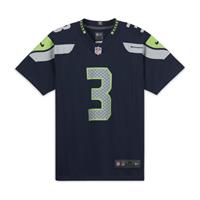 Nike NFL Seattle Seahawks (Russell Wilson) American football-wedstrijdjersey voor kids - Blauw