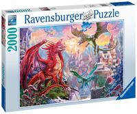 Ravensburger puzzel 2000 stukjes drakenland