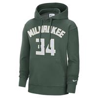 Nike Milwaukee Bucks Essential  NBA-fleecehoodie voor heren - Groen