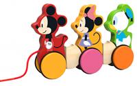 Disney trekfiguur Mickey Mouse junior 25,5 x 1,5 cm hout