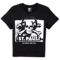 ST.PAULI St. Pauli Kinder t-shirt Anker zwart