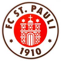 ST.PAULI St. Pauli Sticker Groot Club Logo