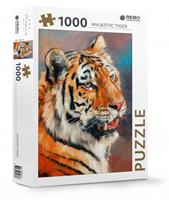 Rebo Productions legpuzzel Majestic Tiger karton 1000 stukjes