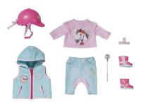 Baby Born Puppenkleidung »Deluxe Reiter Outfit, 43 cm« (Set, 8-tlg)