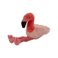 Nature Plush Planet Pluche knuffel flamingo vogel van 26 cm -