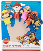 vingerpoppen Paw Patrol junior siliconen 5 stuks