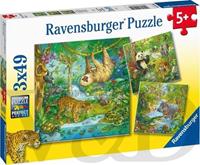 Ravensburger In The Jungle 3x49p