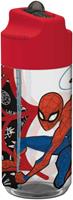 Marvel Trinkflasche Spider-man Jungen 430 Ml Tritan Transparent