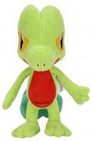 Pokémon knuffel Treecko junior 20 cm pluche groen/rood