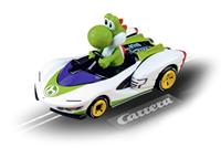 Carrera racebaanauto Go Nintendo Mario Kart Yoshi 1:43 groen/wit