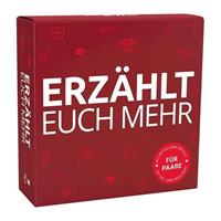 Carletto 2036327 - Erzählt euch mehr, für Paare, Frage- und Antwortspiel, Kartenspiel