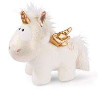 Knuffel Unicorn Angel Junior 45 Cm Pluche Roze/goud