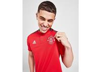 adidas Manchester United FC Training Polo Shirt - Red- Heren