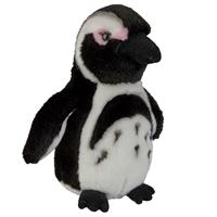 Nature Plush Planet Pluche knuffel dieren Humboldt Pinguin van 18 cm -