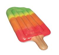 Bestway Luftmatratze in Eisform mit Stiel 185 cm bunt - Mehrfarbig