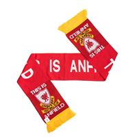 Liverpool FC Liverpool Sjaal This Is Anfield - Rood/Wit/Geel