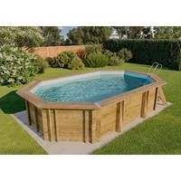 POOLCREW Gartenpool Baros Pool aus Holz