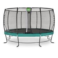 EXIT Lotus Premium ø427 cm trampoline (Kleur rand: groen)