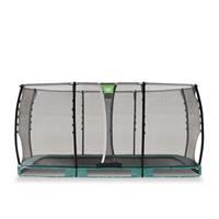 EXIT Allure Ground Classic ø244x427 cm trampoline (Kleur rand: groen)