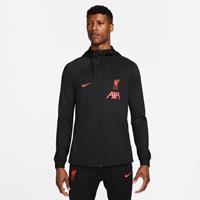 Nike Liverpool Track Vest Dri-FIT Strike Voetbal - Zwart/Donkerrood