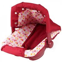 Götz 3401945 Puppen Babytrage & Autositz (36 x 40 x 29 cm) - Puppentrage für alle Babypuppen von 30 cm bis 46 cm und Stehpuppen von 45 cm bis 50 cm