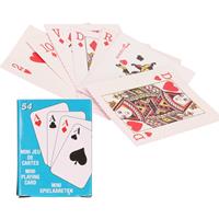 Mini Basic Speelkaarten 5.5 X 4 Cm In Doosje - Kaartspel