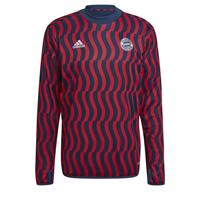 Adidas Bayern München Trainingsshirt Pre Match Warm - Navy/Rood