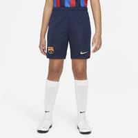 Nike FC Barcelona 2022/23 Stadium Thuis  voetbalshorts met Dri-FIT voor kids - Blauw
