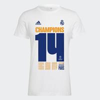 Adidas Real Madrid Champions League 2021-2022 Winners T-shirt - Wit