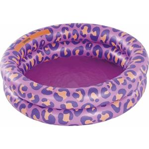 SWIM ESSENTIALS Swim Essential s Print ed Baby zwembad Purple Luipaard 60 cm 2 ringen