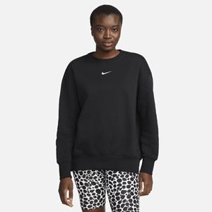 Nike Sportswear Phoenix Fleece Oversized sweatshirt met ronde hals voor dames - Zwart