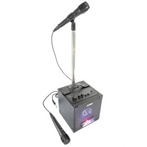 Party Karaoke Set Voor 2 Personen Met Led Lichteffect Usb/sd & Bluetooth