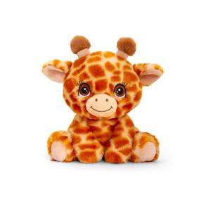 Keel Toys Pluche knuffel dier giraffe 25 cm -