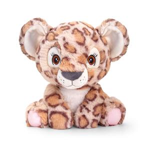 Keel Toys Pluche knuffel dier nevel panter/luipaard 25 cm -
