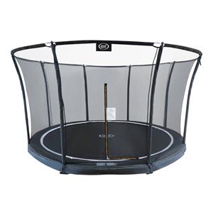 AXI Denver Trampoline Met Veiligheidsnet Ø 366 Cm Zwart Inground Trampoline Voor Kinderen