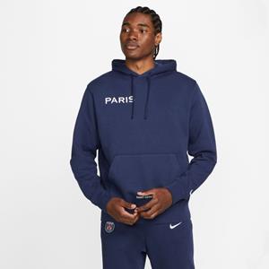 Nike Paris Saint-Germain Hoodie Fleece - Navy/Wit
