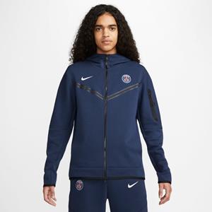 Nike Paris Saint-Germain Hoodie NSW Tech Fleece - Navy/Wit