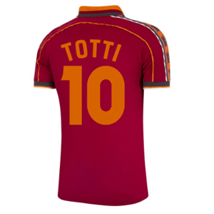 Sportus.nl AS Roma Retro Voetbalshirt 1998-1999 + Totti 10