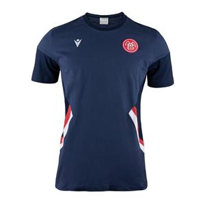 macron AaB T-Shirt Travel - Navy/Blau/Rot Kinder