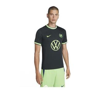 Nike VfL Wolfsburg Stadium Away Jersey 2022/2023 schwarz/grün Größe S
